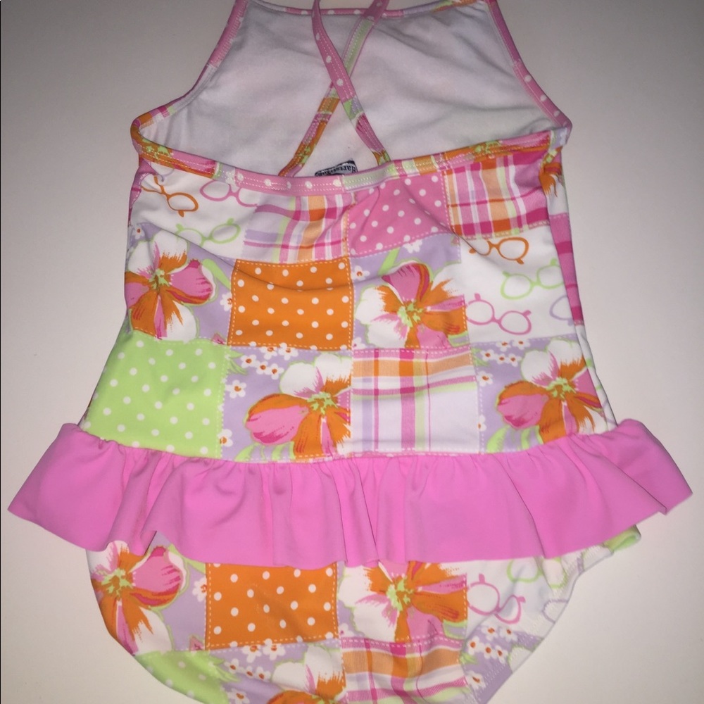 Hartstrings one piece Ruffle patch swim suit 10 - Picture 4 of 5